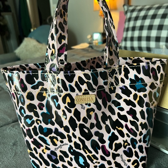 Consuela Handbags - Consuela Multicolor Leopard Tote